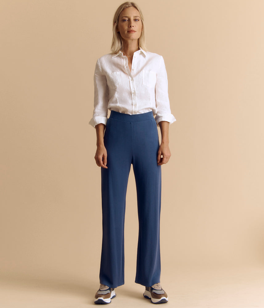 Pantalon maille en jersey de viscose YOU/85226/302